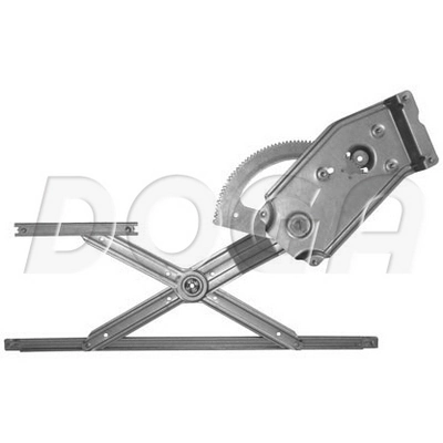 Mecanismo de acionamento de vidro da porta dianteira direita Renault Scenic JZ0, JZ1