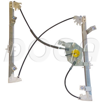 Mecanismo de acionamento de vidro da porta dianteira esquerda para Opel Insignia G09