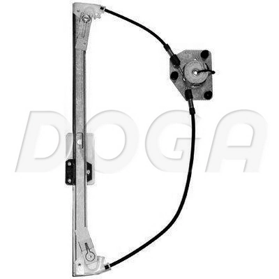 Mecanismo de acionamento de vidro da porta dianteira direita Volkswagen AMAROK 2HA, 2HB, S1B, S6B, S7A, S7B