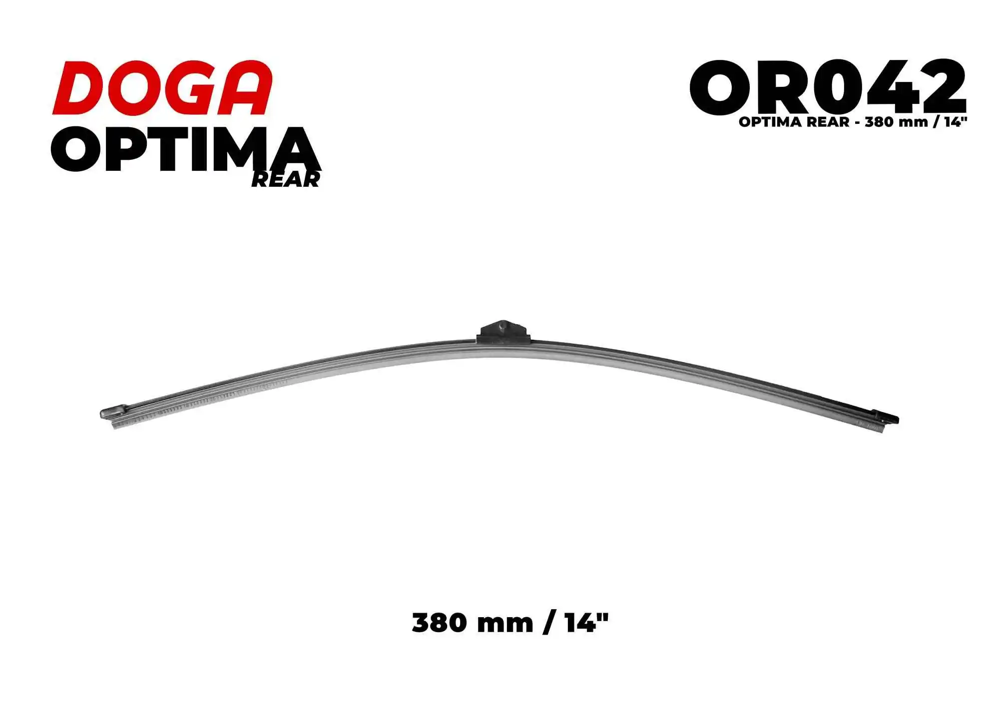 Limpa-pára-brisas de vidro traseiro para Ford Sierra GBG, GB4