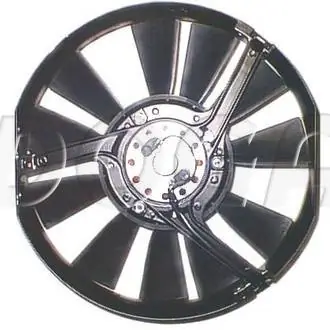  Ventilador elétrico de esfriamento montado (motor + roda de aletas) Mercedes E sedan (W123) (1976 - 1985) 
