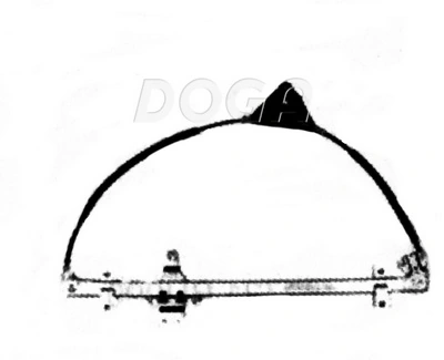 807010F000 Nissan/Infiniti Mecanismo de acionamento de vidro da porta dianteira esquerda