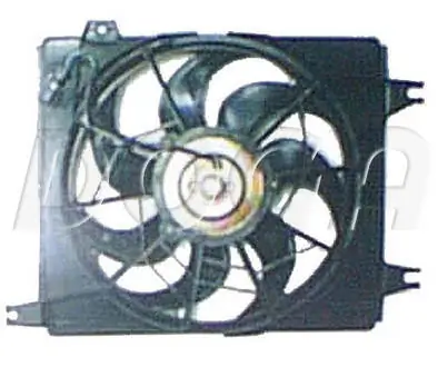 Difusor do radiador de aparelho de ar condicionado, montado com roda de aletas e o motor 9773029060 General Motors