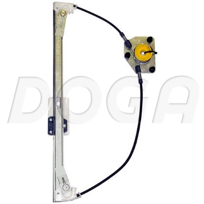 Mecanismo de acionamento de vidro da porta dianteira esquerda para Volkswagen AMAROK 2HA, 2HB, S1B, S6B, S7A, S7B