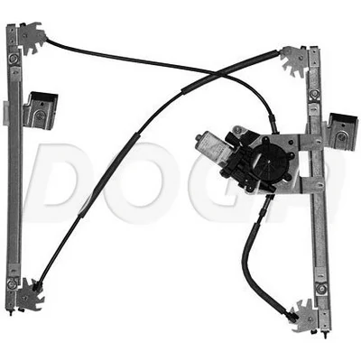 Mecanismo de acionamento de vidro da porta dianteira direita Volkswagen Golf 3 1H5