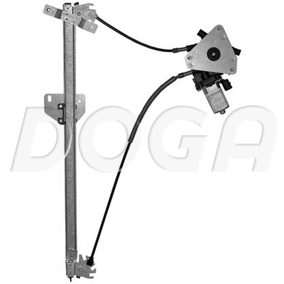 Mecanismo de acionamento de vidro da porta dianteira direita para Renault Espace J63
