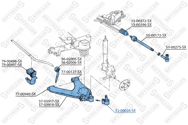 Compre Suporte de esfera inferior Ford Transit 4