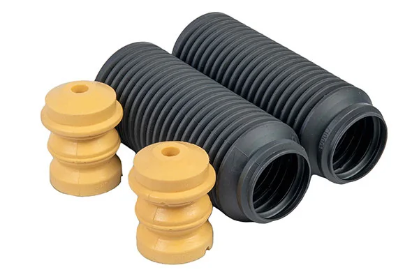  Pára-choque (grade de proteção) de amortecedor traseiro + bota de proteção Volkswagen Jetta I sedan (16) (1979 - 1984) I