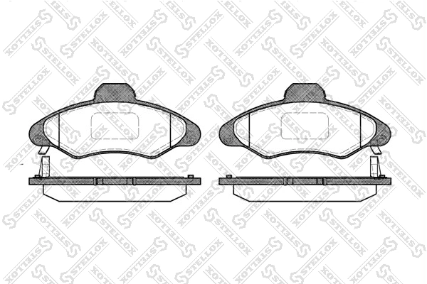 Sapatas do freio dianteiras de disco DP24004 Brembo