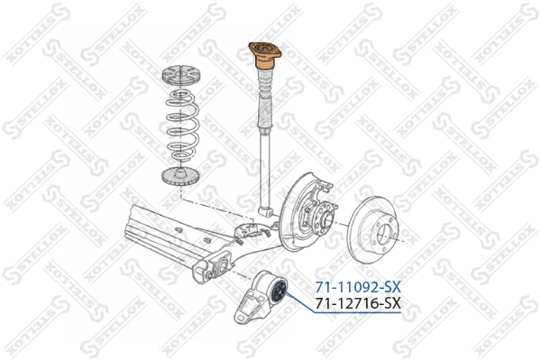 Compre Bloco silencioso de viga traseira (de plataforma veicular) Ford Mondeo 3