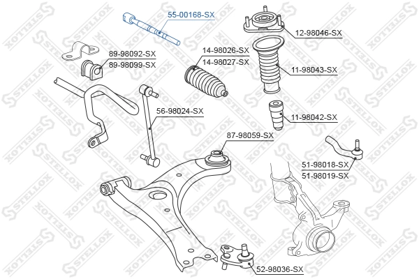 5500168SX Stellox