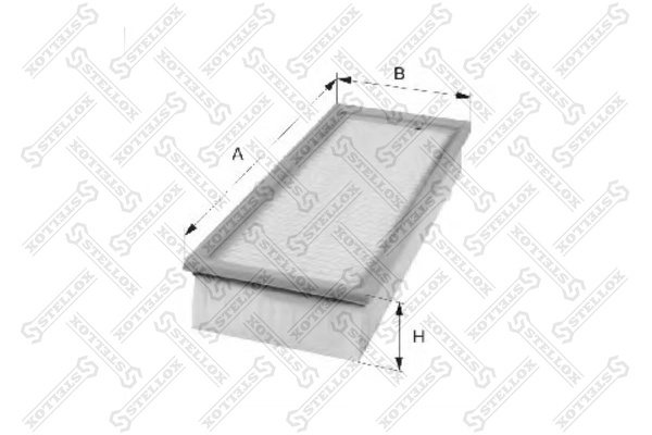 3790002M1 Massey Ferguson Filtro de ar