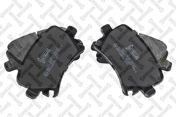 1042000BSX Stellox Sapatas do freio traseiras de disco