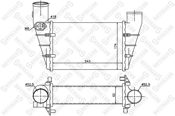 Compre Radiador de intercooler Audi A4 