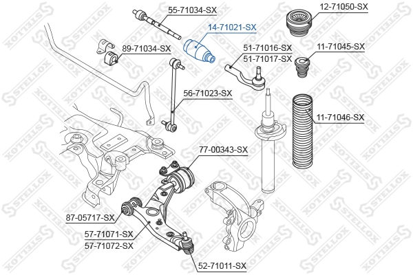Bota de proteção do mecanismo de direção (de cremalheira) Mazda 3  BL