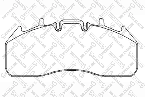 Sapatas do freio dianteiras de disco Volvo 21495550 preço, a partir de 99,37 USD