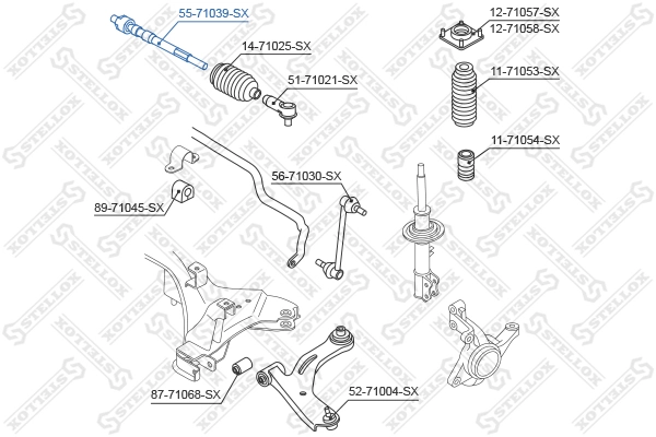 Tração de direção para Ford Maverick II 1N2