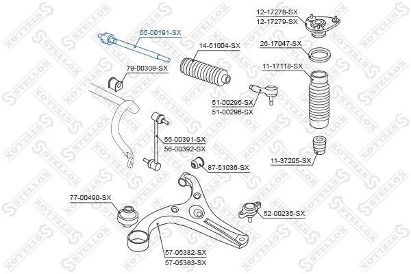 5500191SX Stellox