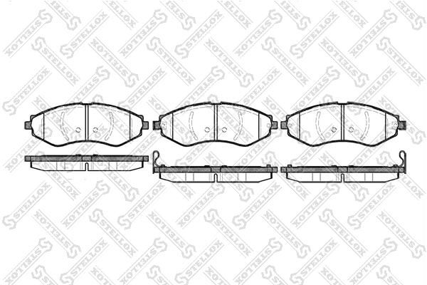 Sapatas do freio dianteiras de disco Chevrolet Lacetti preço, a partir de 27,78 USD