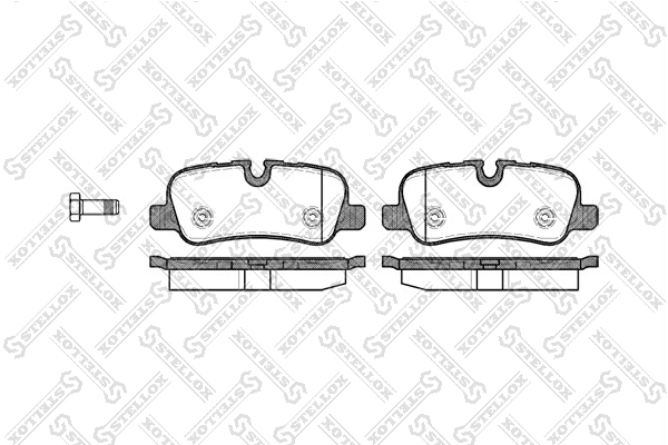 Compre Sapatas do freio traseiras de disco Land Rover Range Rover 