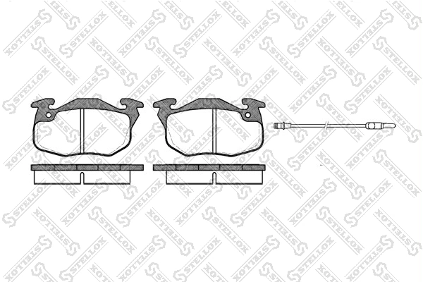 Compre 425165 Peugeot/Citroen Sapatas do freio dianteiras de disco