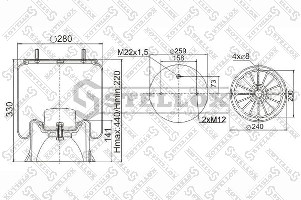 9040042SX Stellox
