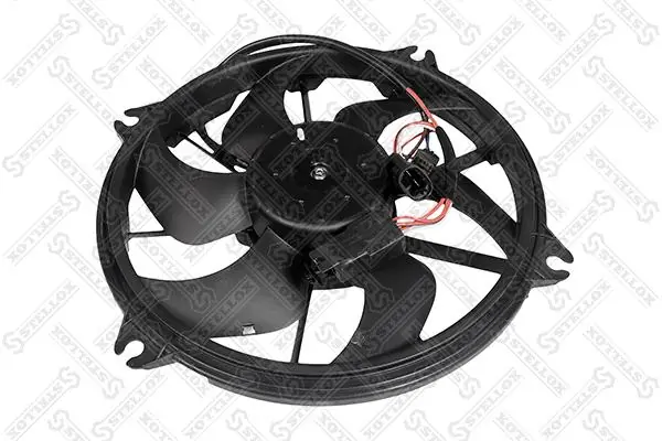Ventilador elétrico de esfriamento montado (motor + roda de aletas) Peugeot 407 preço, a partir de 85,02 USD