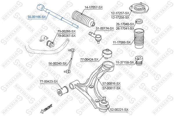 5500166SX Stellox