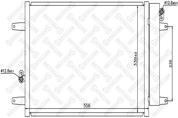 Compre Radiador de aparelho de ar condicionado Volkswagen Sharan 1