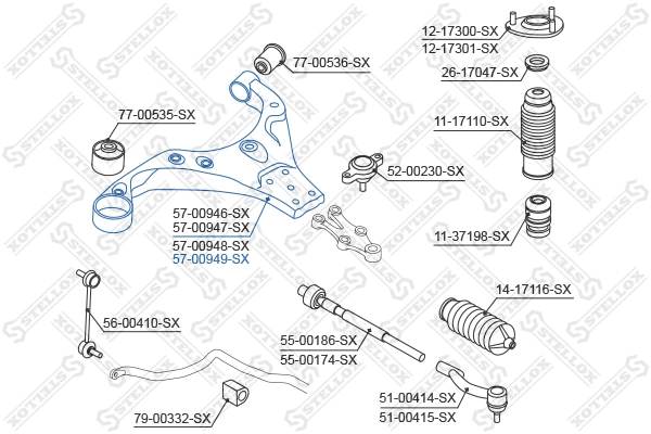 5700949SX Stellox
