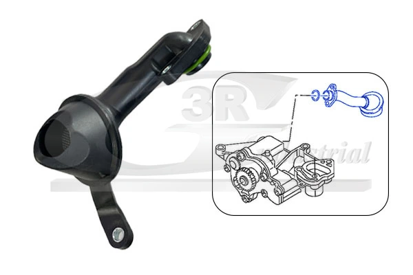  Receptor de óleo (coletor de óleo) Volkswagen Passat CC B6 sedan (357) (2008 - 2012) CC B6