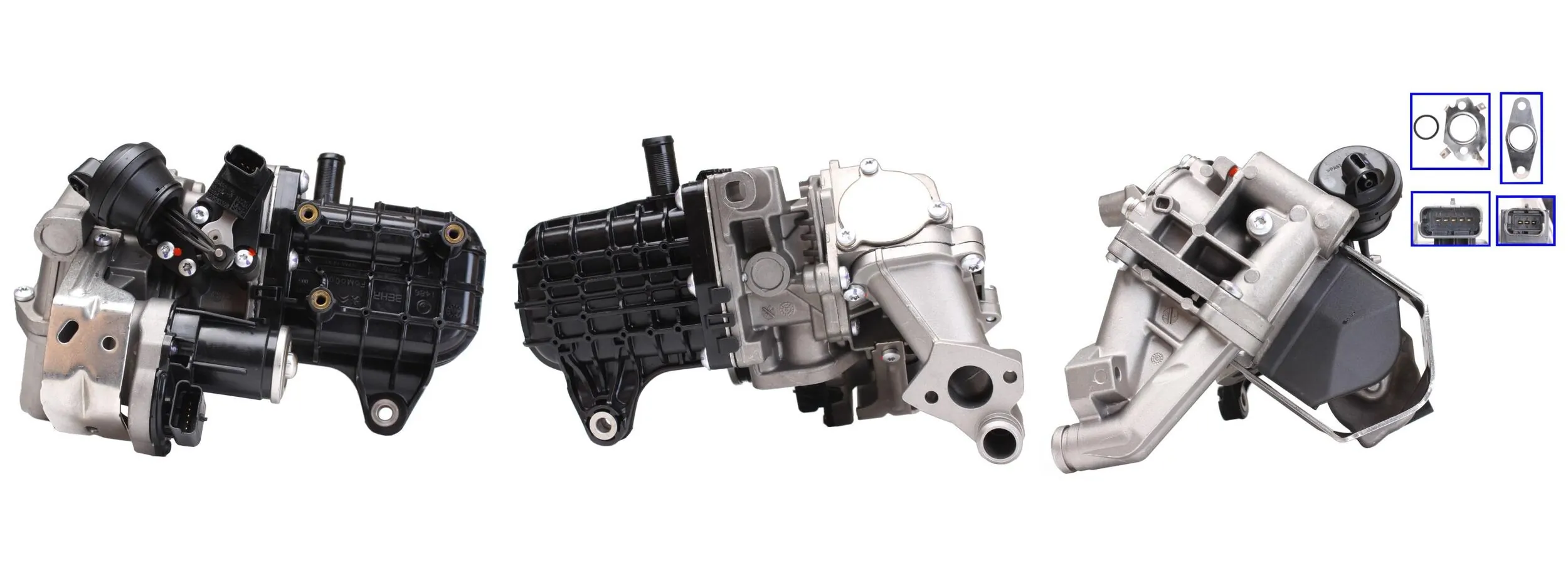 Válvula EGR de recirculação dos gases 9801705280 Peugeot/Citroen
