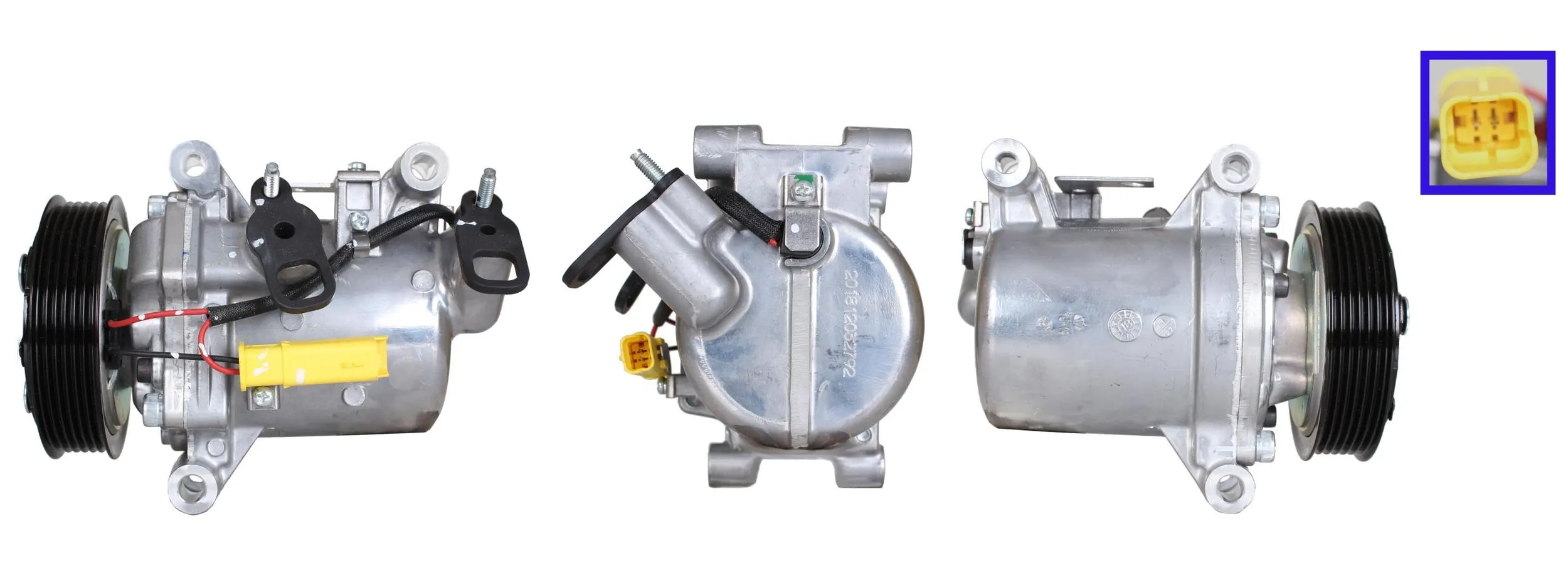 Compressor de aparelho de ar condicionado para Citroen C-Elysee 