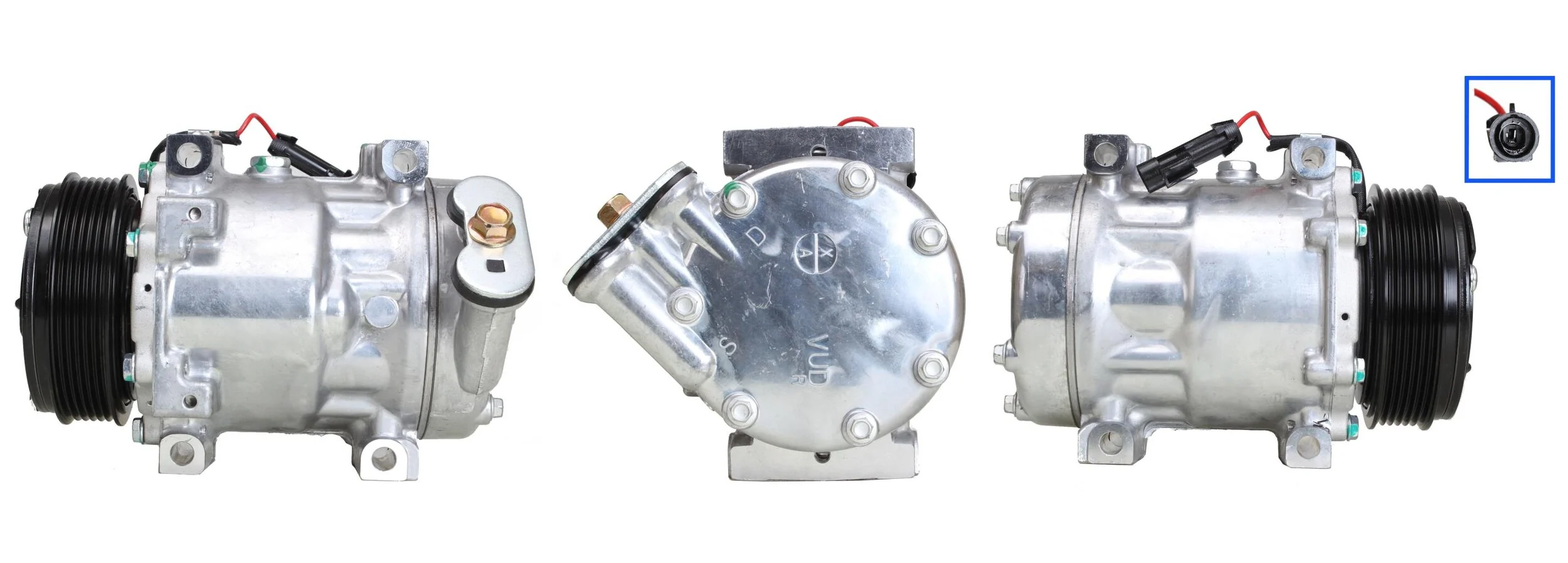 Compressor de aparelho de ar condicionado Fiat/Alfa/Lancia 1366882080