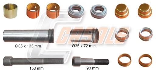 Kit de reparação de suporte do freio dianteiro 81508026021 MAN