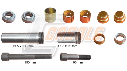 81508026021 MAN Kit de reparação de suporte do freio dianteiro