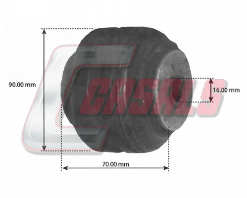 Coxim de cabina 20390840 Volvo