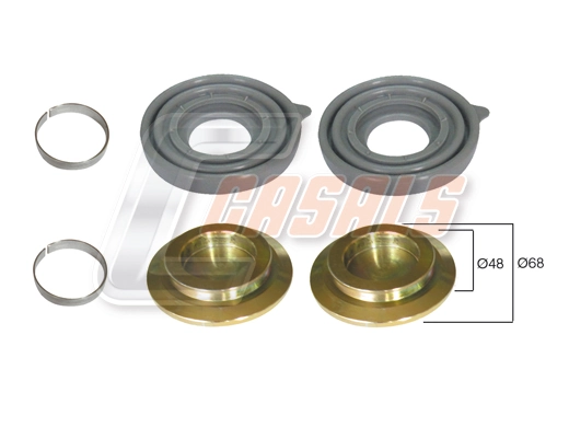5001866398 Renault (RVI) Kit de reparação de suporte do freio traseiro