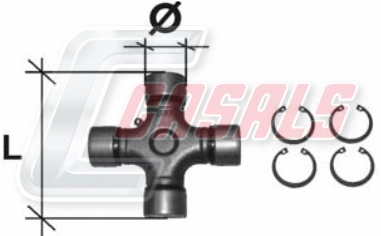 Cruzeta da junta universal traseira 42535253 Iveco