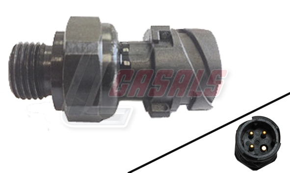 Sensor de pressão do sistema do freio pneumático 81274210202 MAN