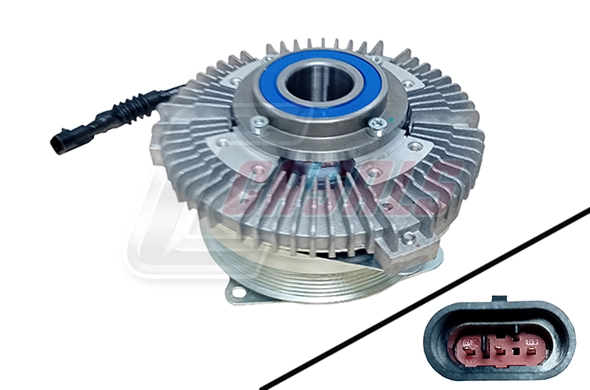 Acoplamento viscoso de ventilador de esfriamento Iveco 5801480325 preço, a partir de 211,22 USD