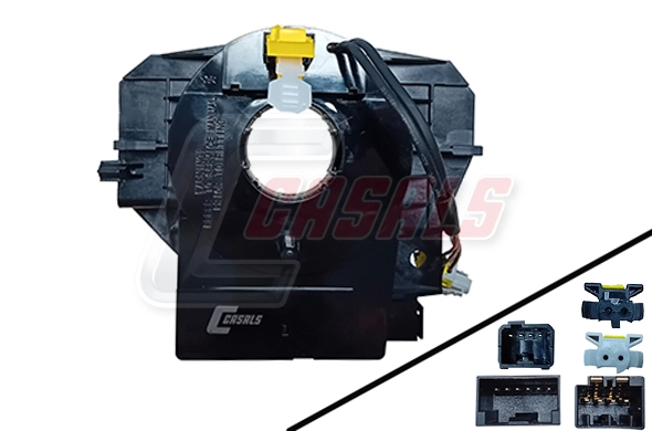 Anel AIRBAG de contato, cabo plano do volante para Dodge Caliber PM