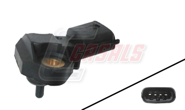 0281002420 VAG Sensor de pressão dos gases de escape