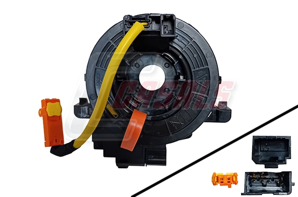 Anel AIRBAG de contato, cabo plano do volante para Toyota Hilux KUN15