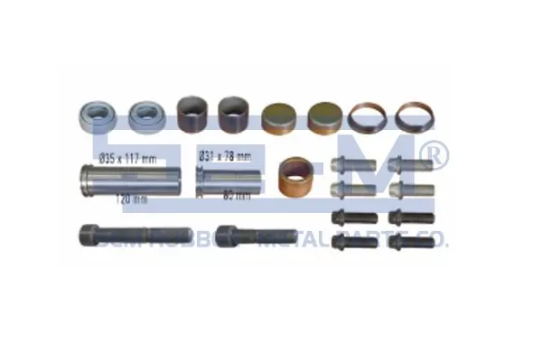 Kit de reparação de suporte do freio dianteiro 2272729 Scania