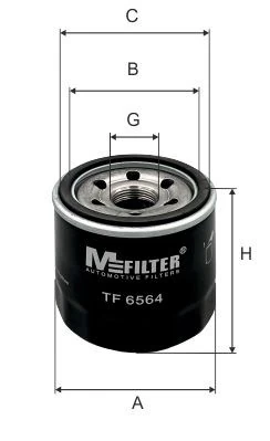 Filtro de óleo FA9014 Recoficial
