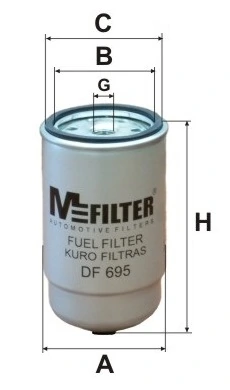 Compre 7012763 Liebherr Filtro de combustível