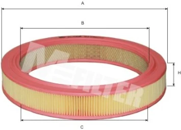 F80123603 Mazda Filtro de ar