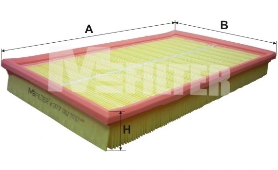  Filtro de ar Opel Vectra B hatchback (38) (1995 - 2002) B
