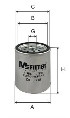 Filtro de combustível Massey Ferguson 3909638M1 preço, a partir de 21,00 USD